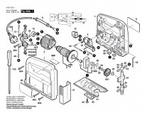 Bosch 0 603 229 103 Pst 50 A Jig Saw 230 V / Eu Spare Parts